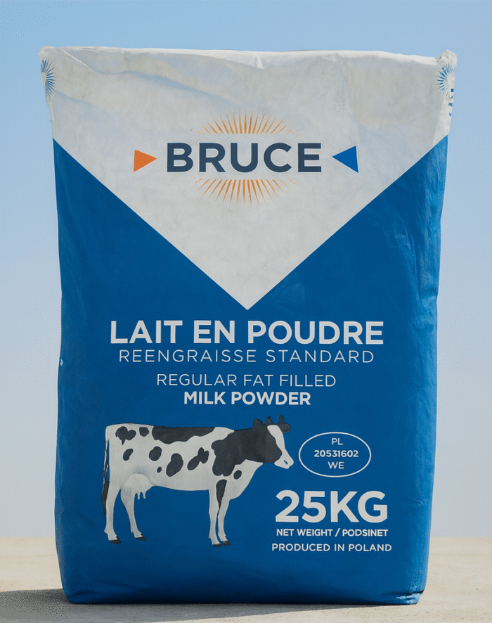 lait en poudre présentation
